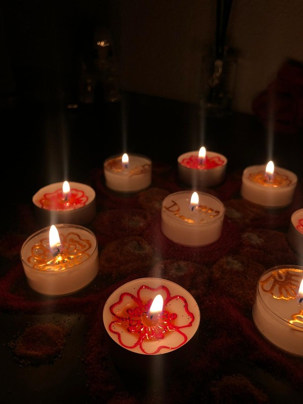 Henna Tealights